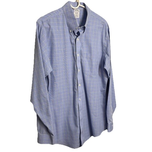 Brooks Brothers Classic Mens Button Down Non-Iron Dress Shirt - Size 16X35 - Picture 5 of 8